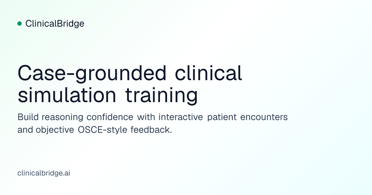 Today's Case — Daily OSCE Practice | ClinicalBridge